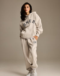 Foundations Oversized Oner Girlfriend Joggers | Sand