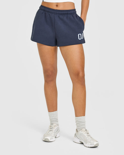 Foundations Oversized Oner Girlfriend Shorts | True Blue
