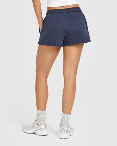 Foundations Oversized Oner Girlfriend Shorts | True Blue