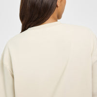 Oversized Oner Girlfriend Washed T-Shirt | Sand