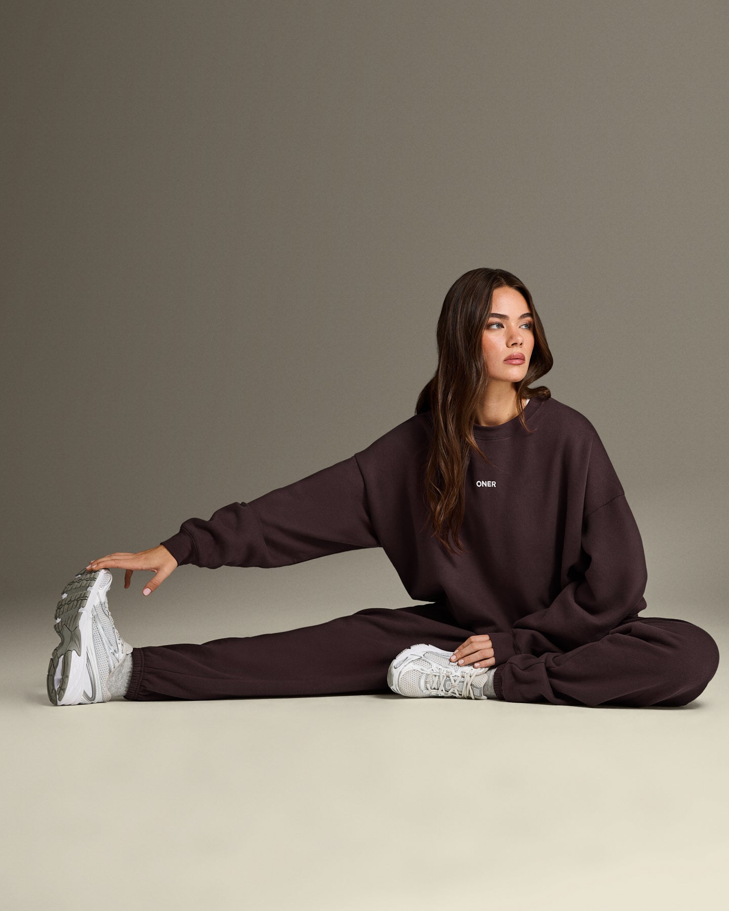 Mid Weight Sweatshirt | Umber Brown