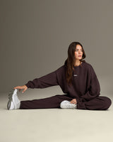 Mid Weight Sweatshirt | Umber Brown