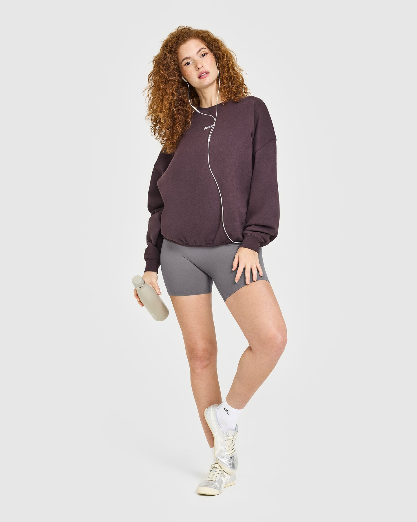 Mid Weight Sweatshirt | Umber Brown