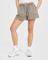 Raw Lounge Oversized Shorts | Washed Minky
