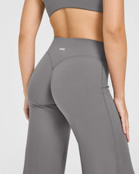 SoftMotion™ Straight Leg Bottoms | Ash Grey