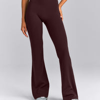 SoftMotion™ Flared Pants New Branding | Plum Brown