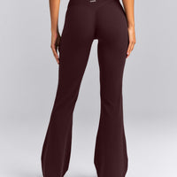 SoftMotion™ Flared Pants New Branding | Plum Brown