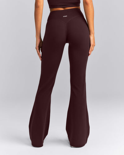 SoftMotion™ Flared Pants New Branding | Plum Brown