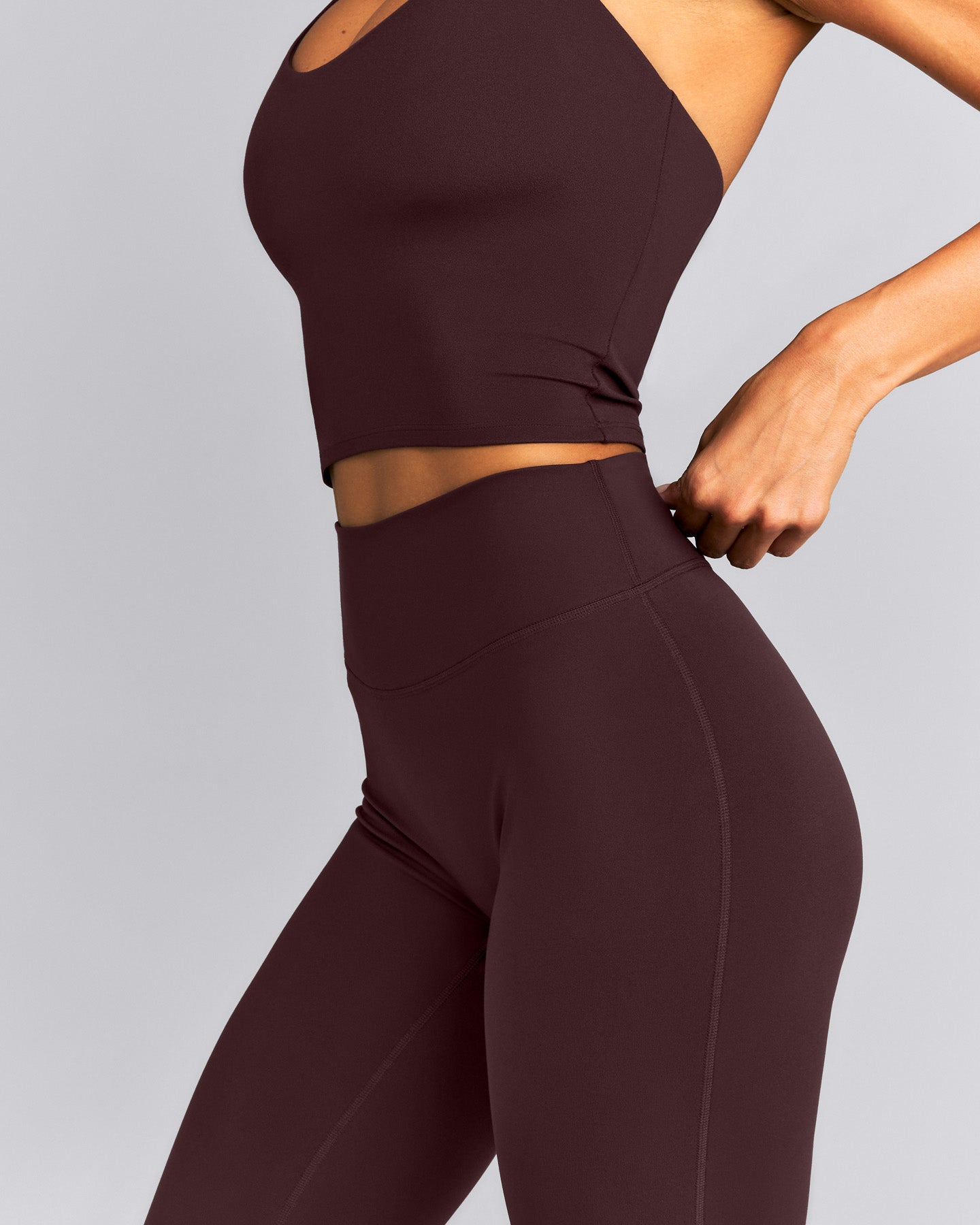 SoftMotion™ Flared Pants New Branding | Plum Brown
