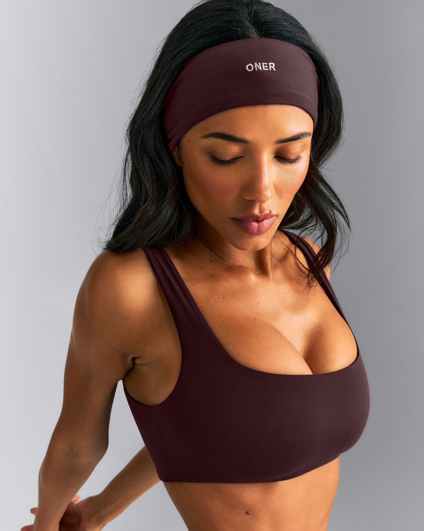 SoftMotion™ Headband | Plum Brown