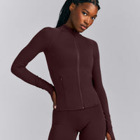 SoftMotion™ Jacket New Branding | Plum Brown