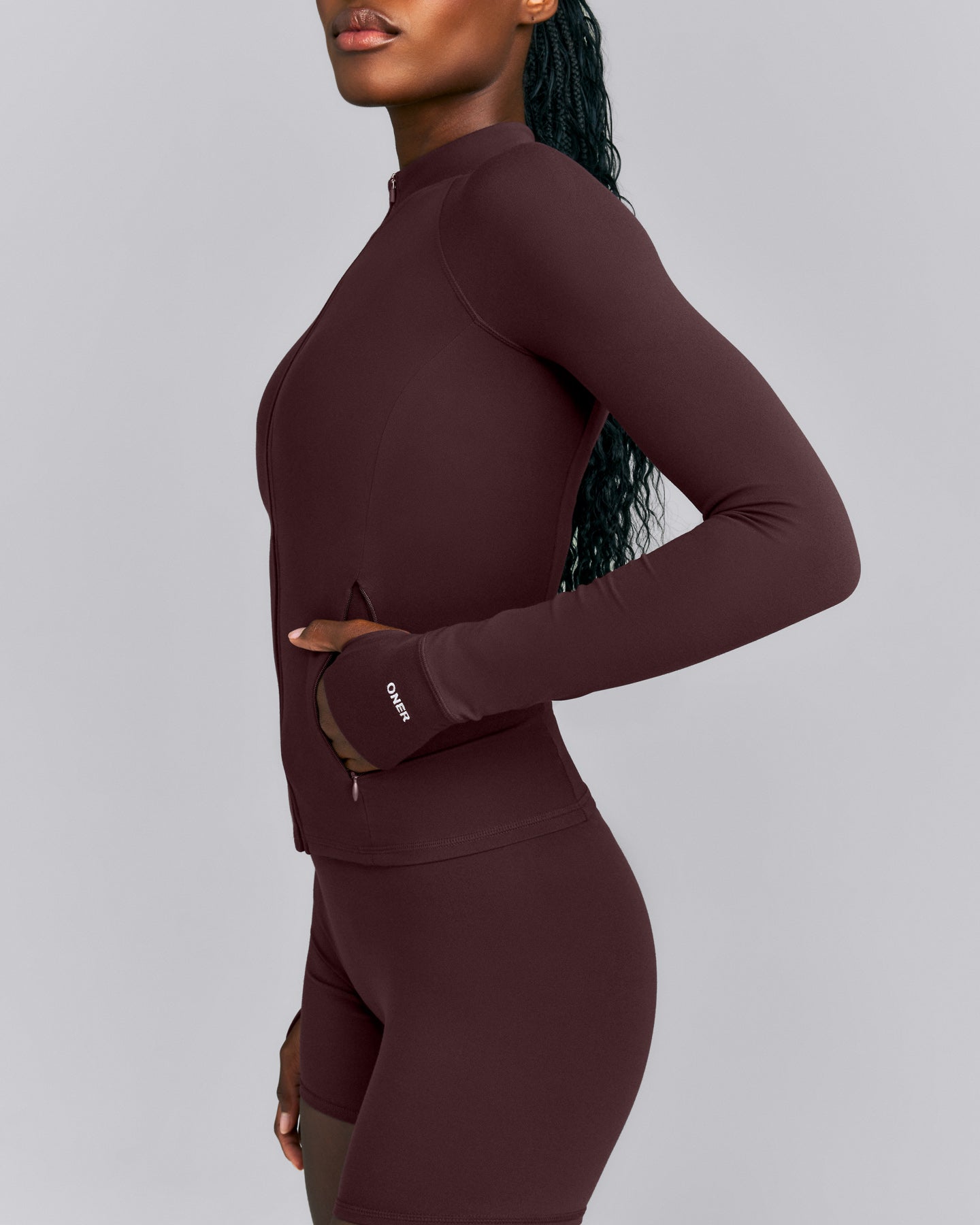 SoftMotion™ Jacket New Branding | Plum Brown