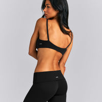 SoftMotion™ Strappy Scoop Bralette | Black