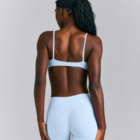 SoftMotion™ Strappy Scoop Bralette | Mist Blue