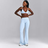 SoftMotion™ Strappy Scoop Bralette | Mist Blue
