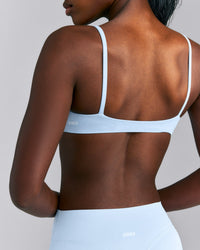 SoftMotion™ Strappy Scoop Bralette | Mist Blue