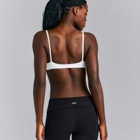 SoftMotion™ Strappy Scoop Bralette New Branding | White