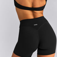 SoftMotion™ Wrap Shorts 6" New Branding | Black