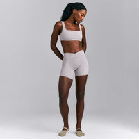 SoftMotion™ Wrap Shorts 6" | Zinc Gray