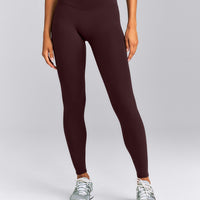 SoftMotion™ Wrap Leggings New Branding | Plum Brown