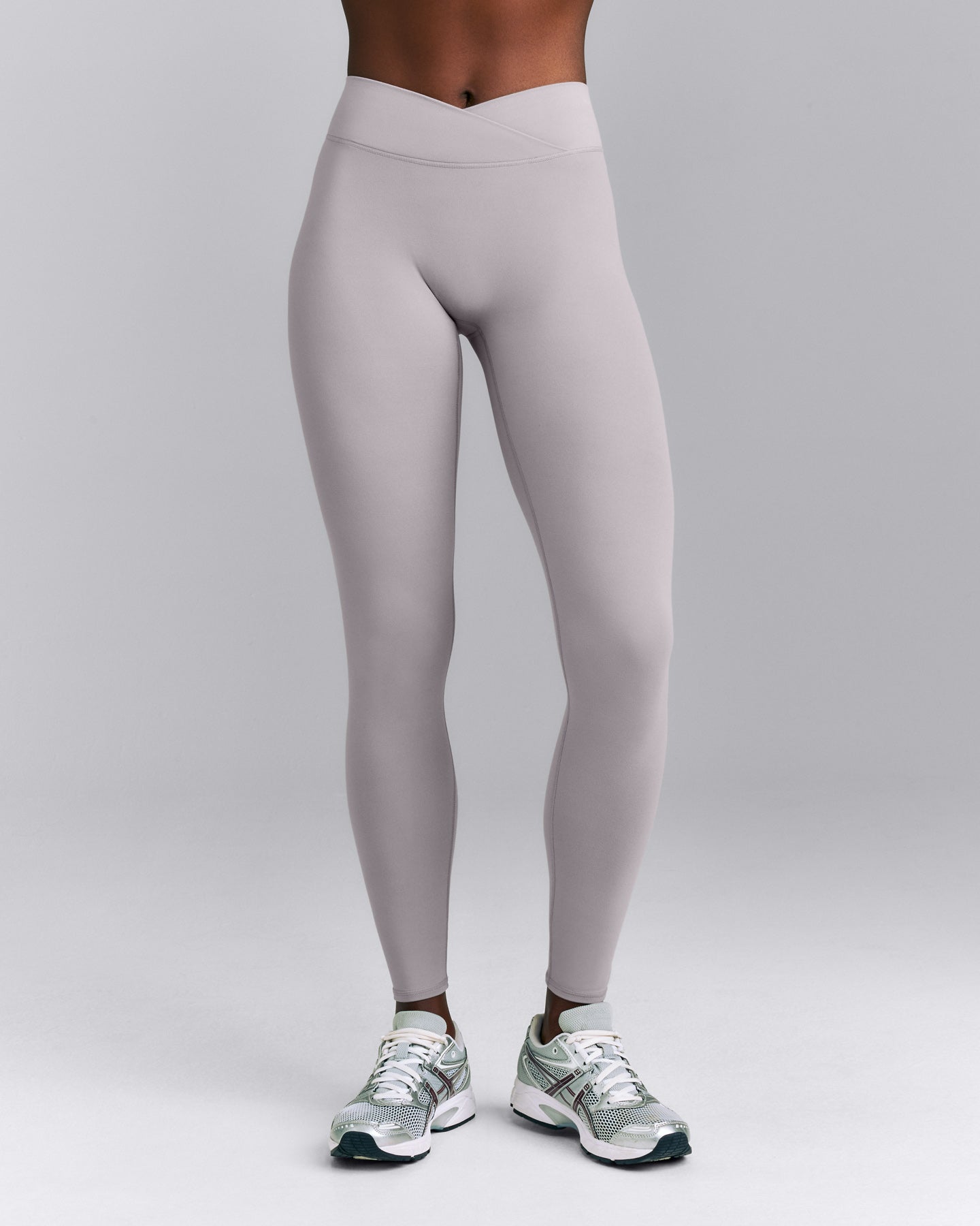SoftMotion™ Wrap Leggings New Branding | Zinc Grey