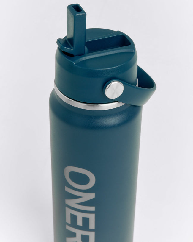 Stainless Steel Water Flask | Storm Blue