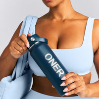 Stainless Steel Water Flask | Storm Blue