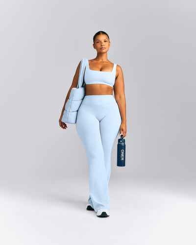 Stainless Steel Water Flask | Storm Blue