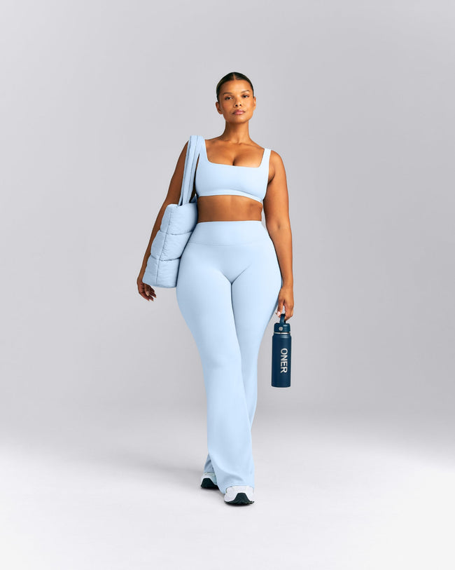 Stainless Steel Water Flask | Storm Blue