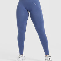 Classic Seamless 2.0 Leggings | Slate Blue Marl