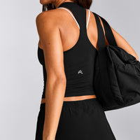 Oner Seamless Fitted Tank Top | Black