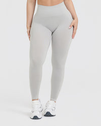 Effortless Seamless Leggings | Light Grey Marl