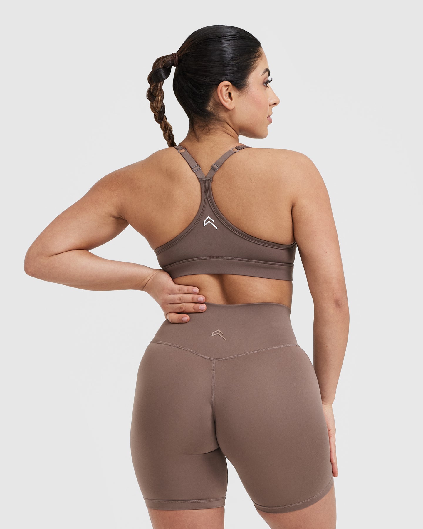 Sports Bra Brown Women's - Cool Brown