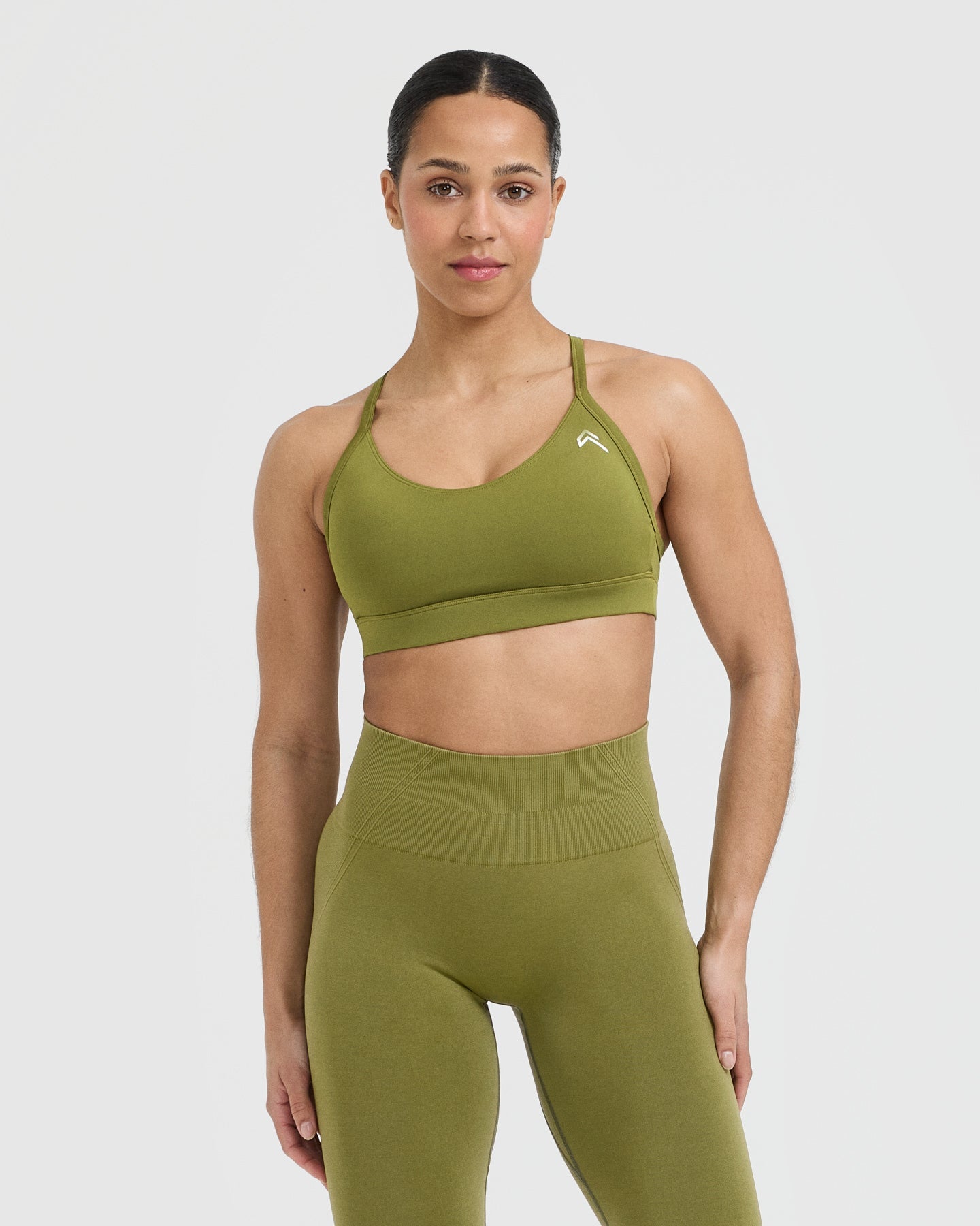  Green Aurora Women's Sports Bra Wirefree Breathable