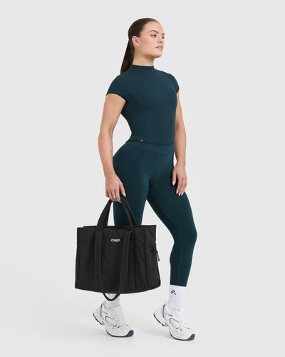 Black tote bags online best sale