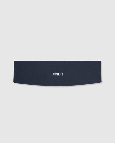 SoftMotion™ Headband with Gray Logo | True Blue
