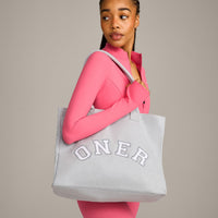 Oner Girlfriend Canvas Tote | Platinum Grey