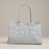 Oner Girlfriend Canvas Tote | Platinum Grey