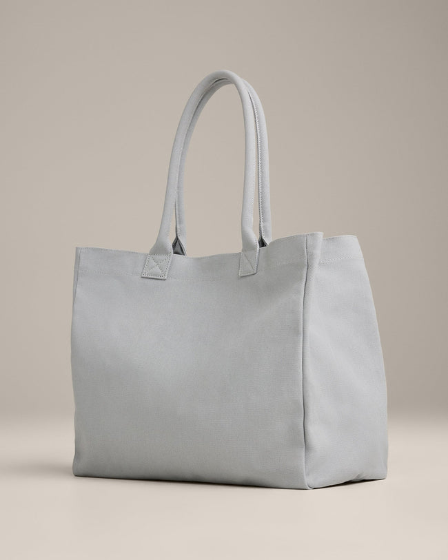 Oner Girlfriend Canvas Tote | Platinum Grey
