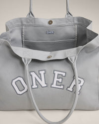 Oner Girlfriend Canvas Tote | Platinum Grey