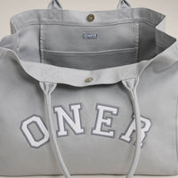 Oner Girlfriend Canvas Tote | Platinum Grey