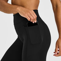 UnifiedMove High Waisted Pocket Leggings | Black