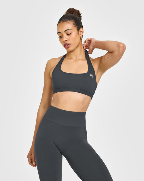 Oner Modal EasyLift™ Halter Bralette | Coal