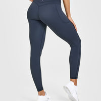UnifiedMove™ High Waisted Pocket Leggings | True Blue