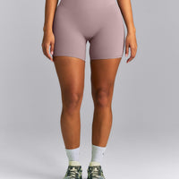 SoftMotion™ High Waisted Shorts 6" New Branding | Dusty Purple