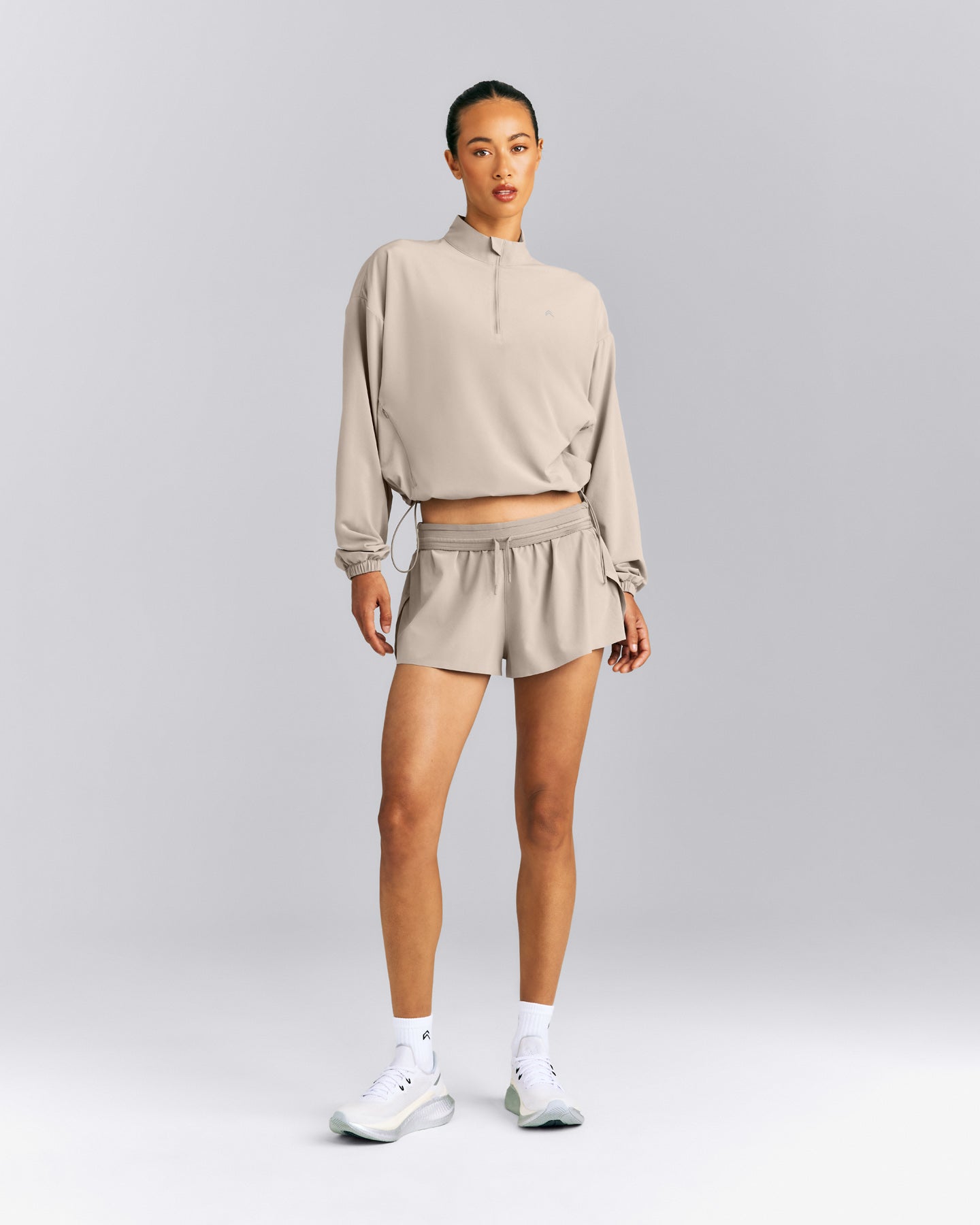 AirMove™ 1/2 Zip Jacket with Bonding | Warm Sand