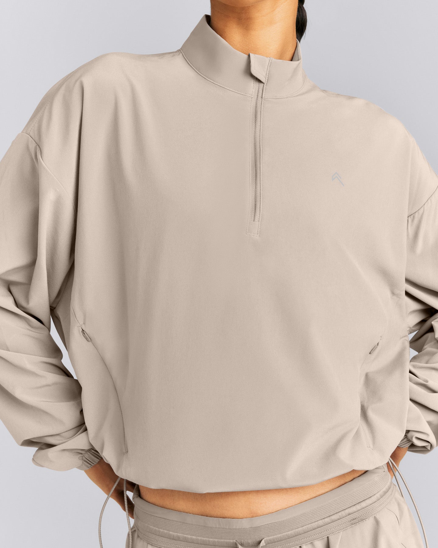 AirMove™ 1/2 Zip Jacket with Bonding | Warm Sand