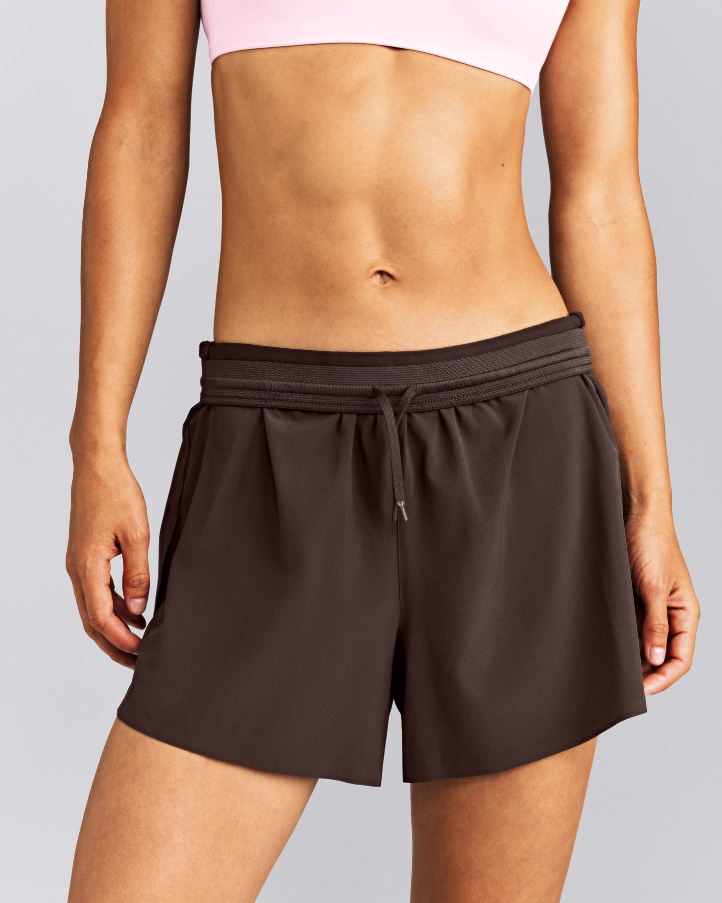 AirMove™ Lined Pocket Shorts 4" | 70% Cocoa