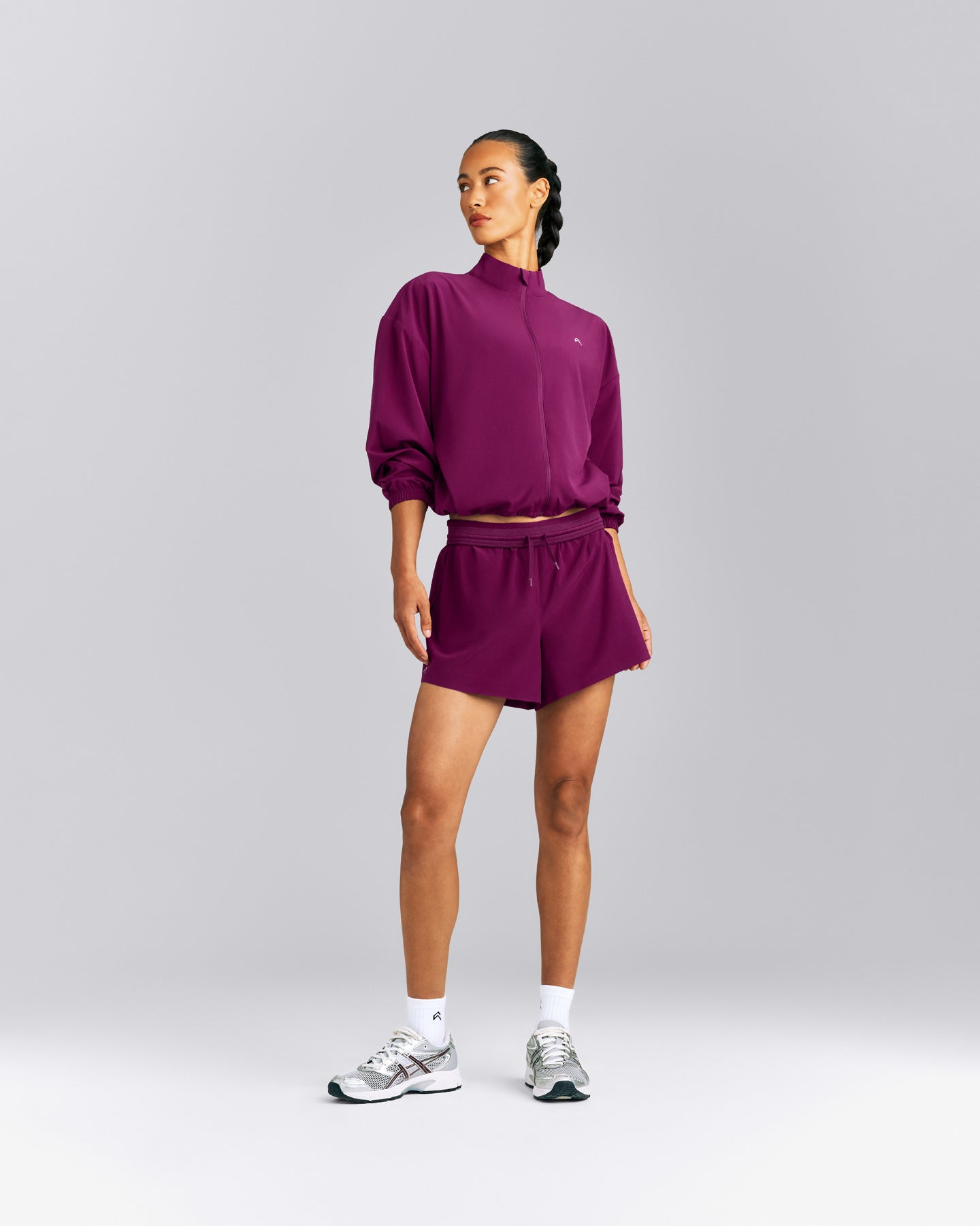 AirMove™ Lined Pocket Shorts 4" | Ripe Fig