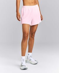 AirMove™ Lined Pocket Shorts 4" | Soft Girl Pink